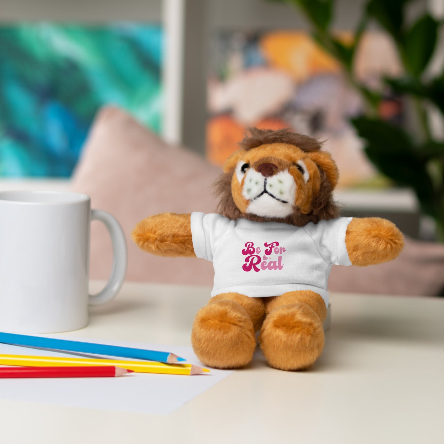 Be For Real Stuffed Animals with Tee