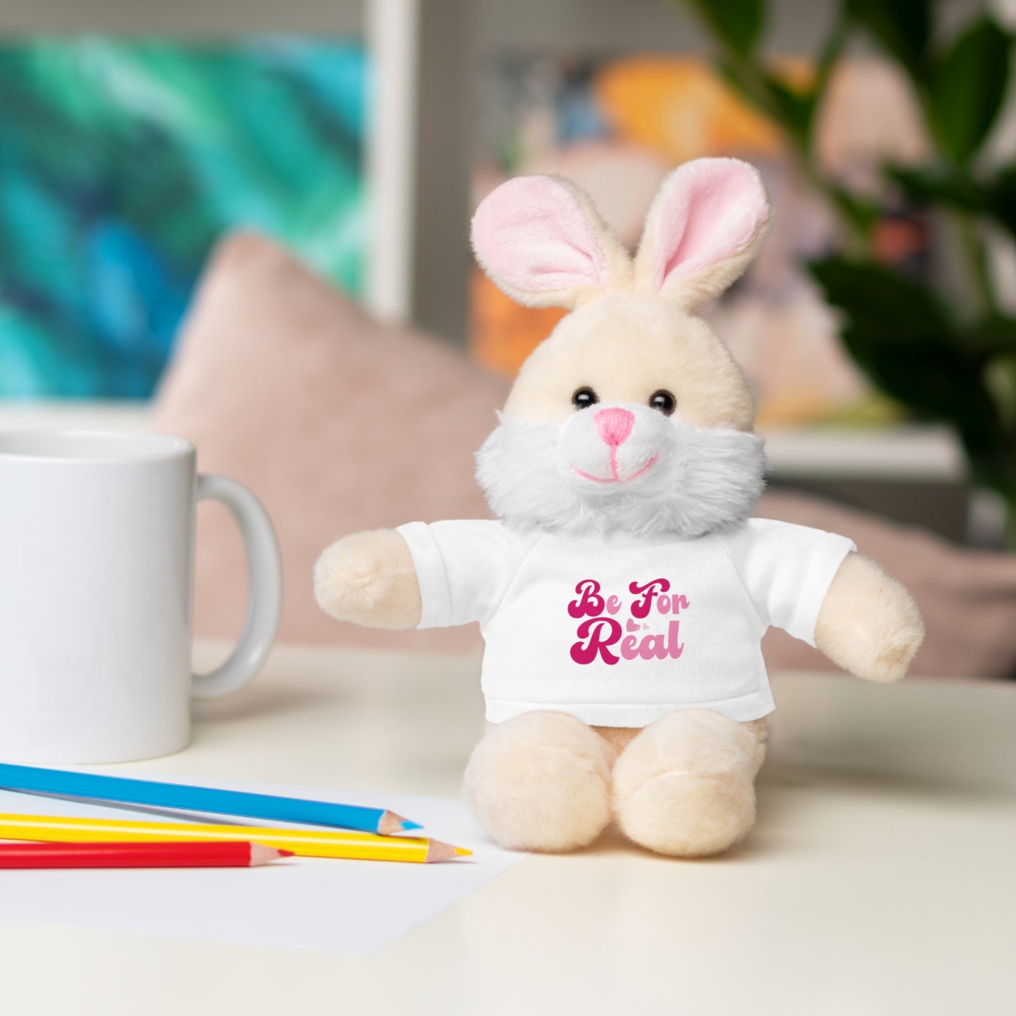 Be For Real Stuffed Animals with Tee