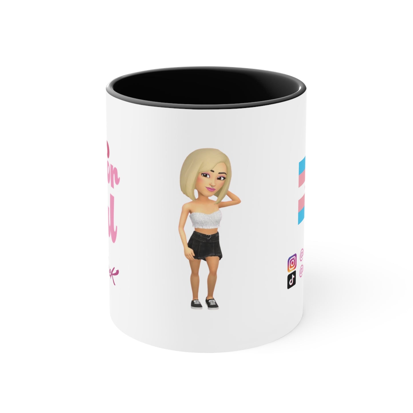 Be For Real Accent Mugs