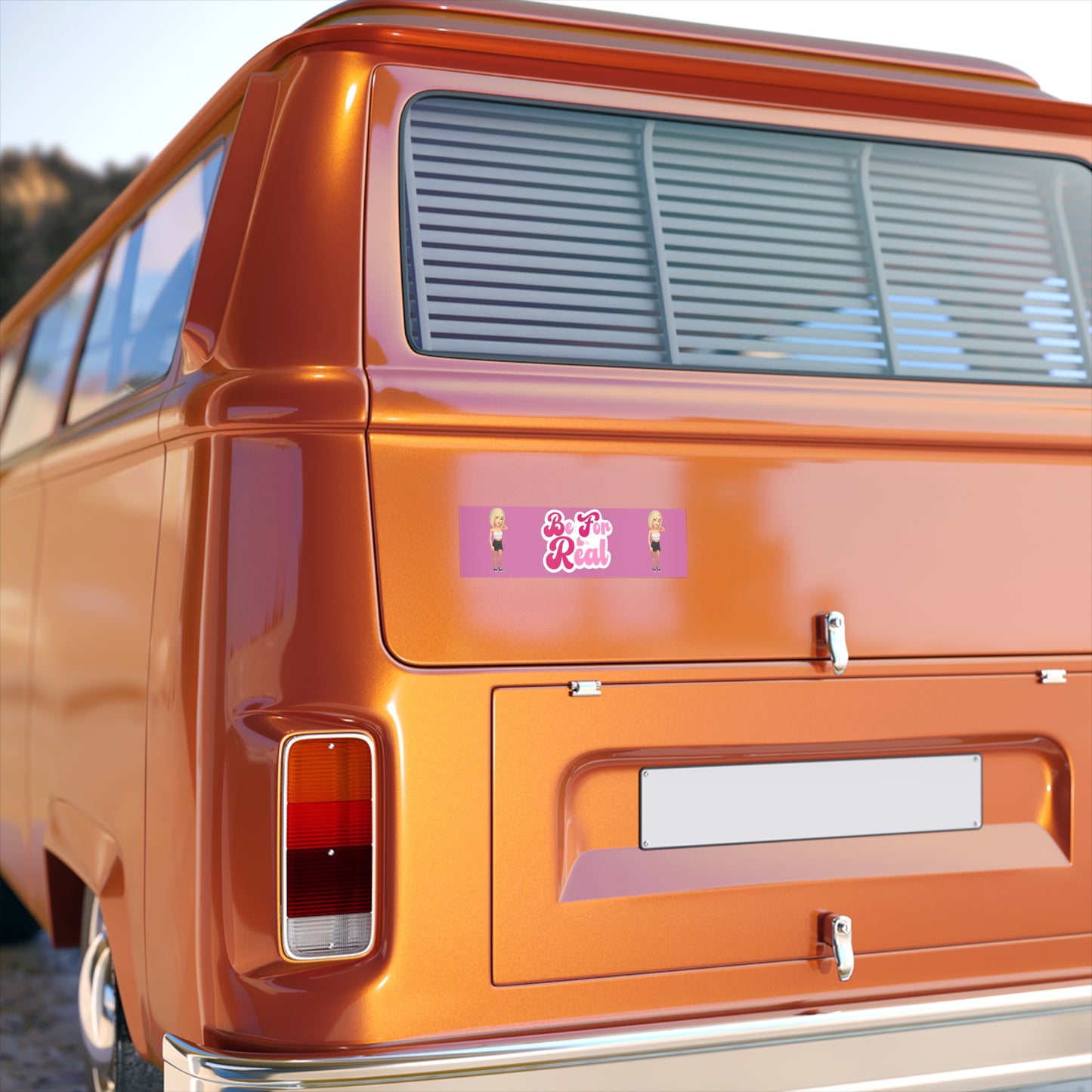 Be For Real Bumper Stickers