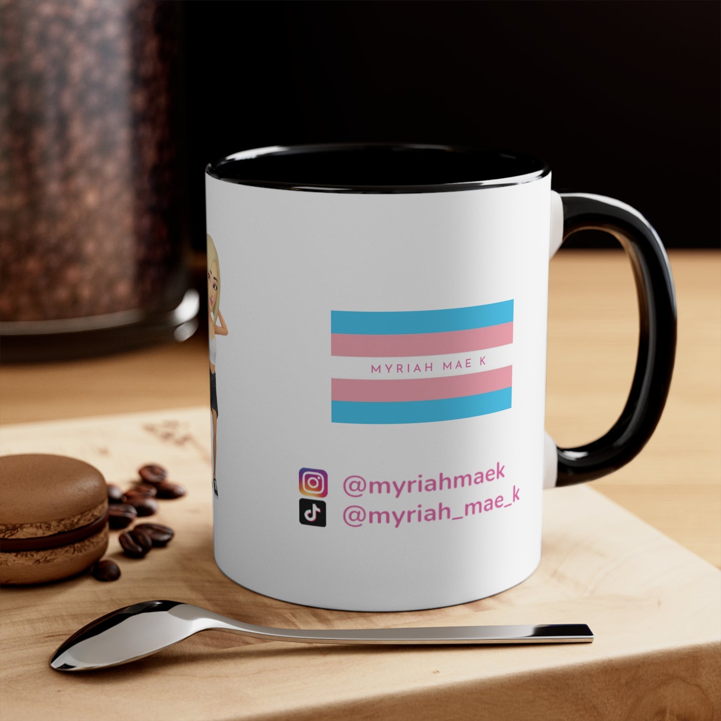 Be For Real Accent Mugs