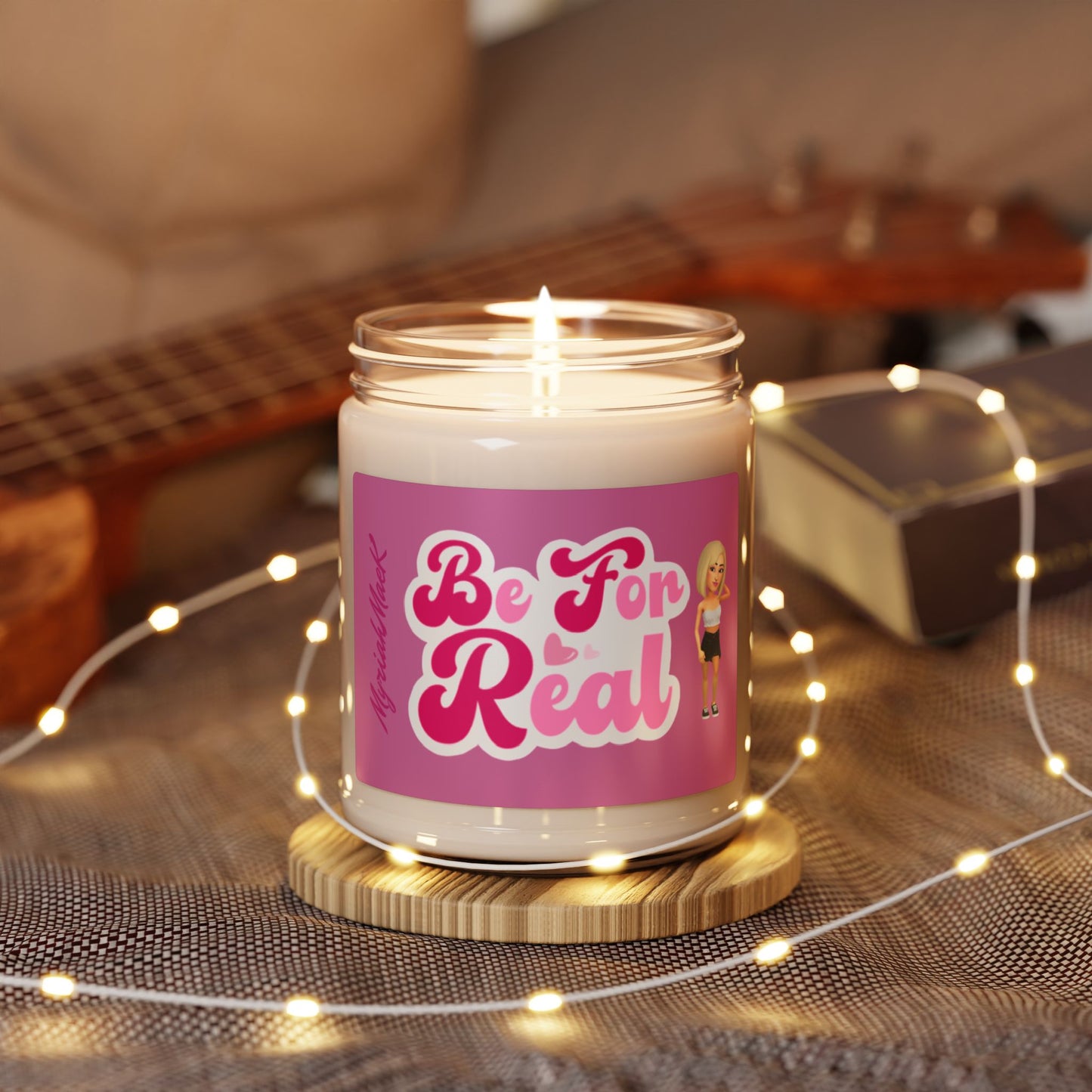 Be For Real Scented Soy Candle, 9oz