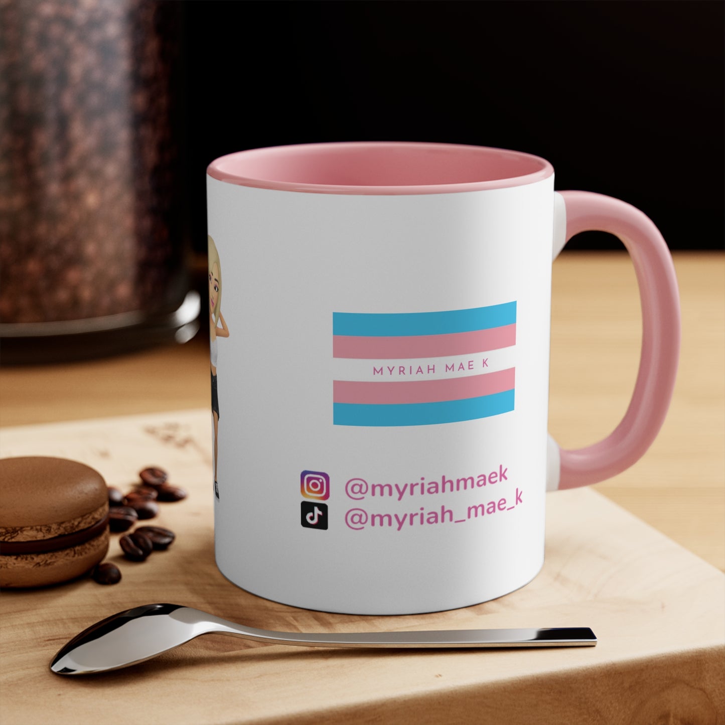 Be For Real Accent Mugs