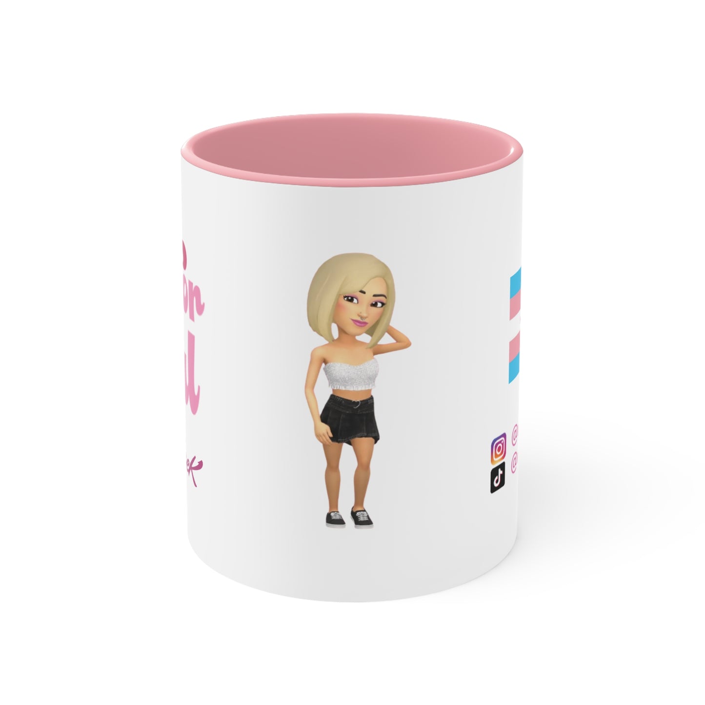 Be For Real Accent Mugs