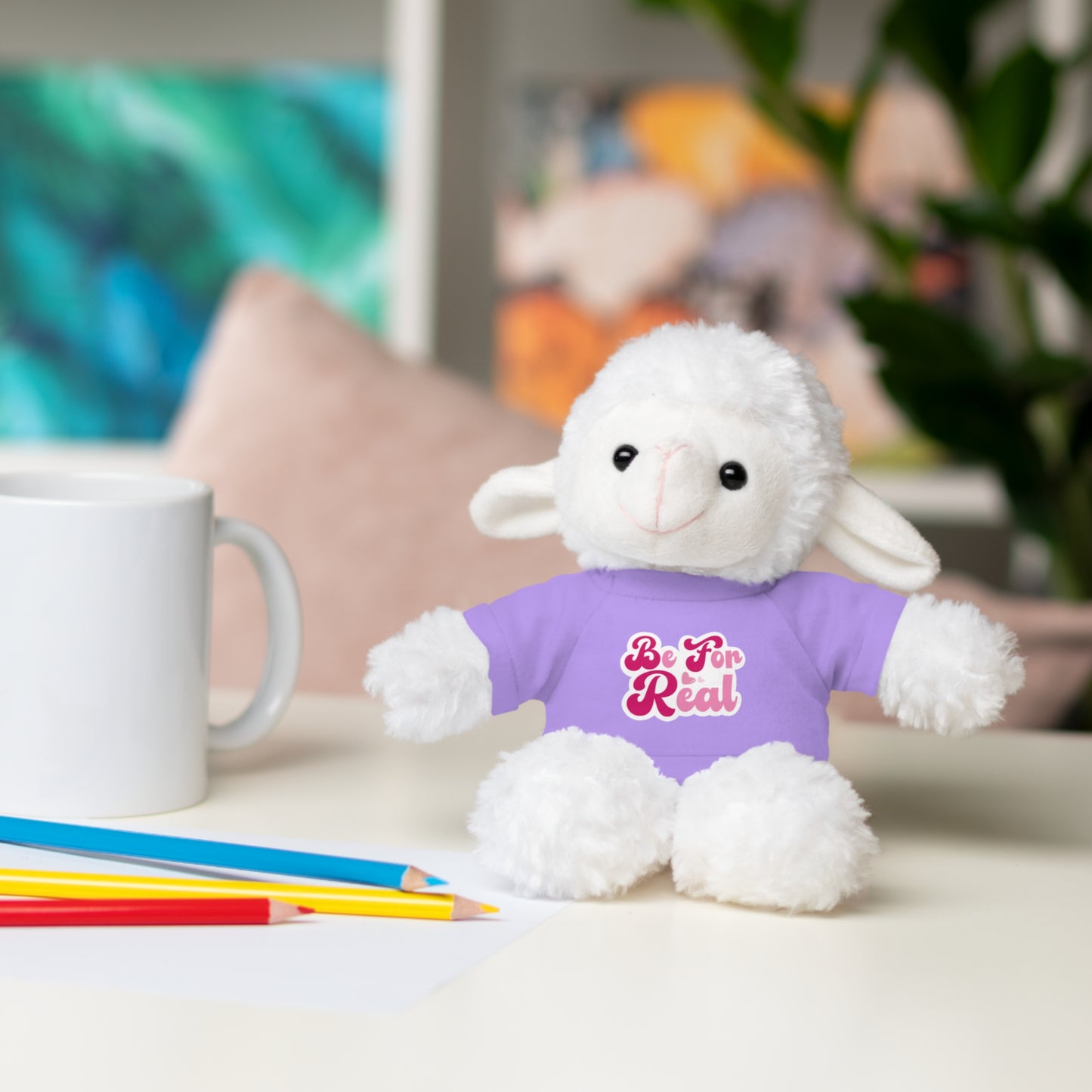 Be For Real Stuffed Animals with Tee