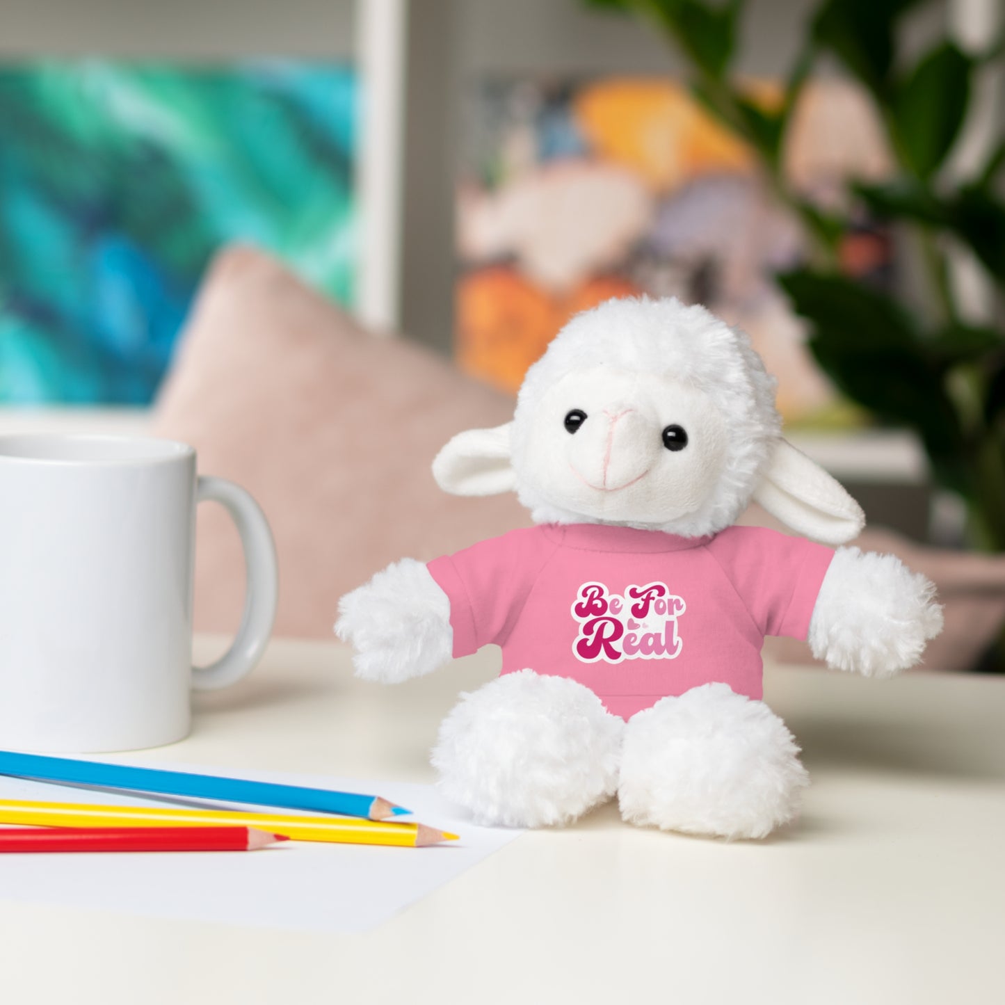Be For Real Stuffed Animals with Tee