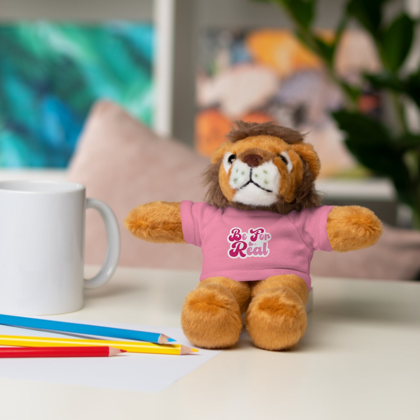 Be For Real Stuffed Animals with Tee