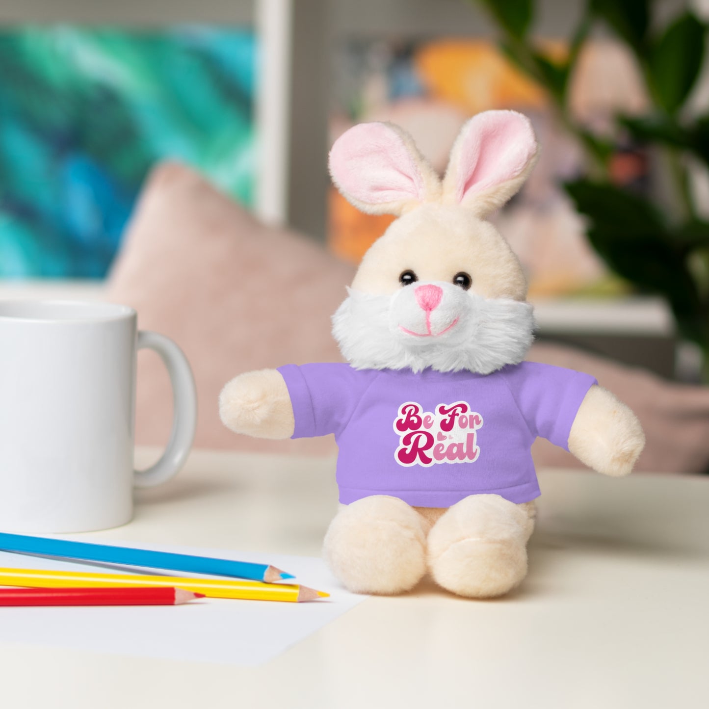Be For Real Stuffed Animals with Tee