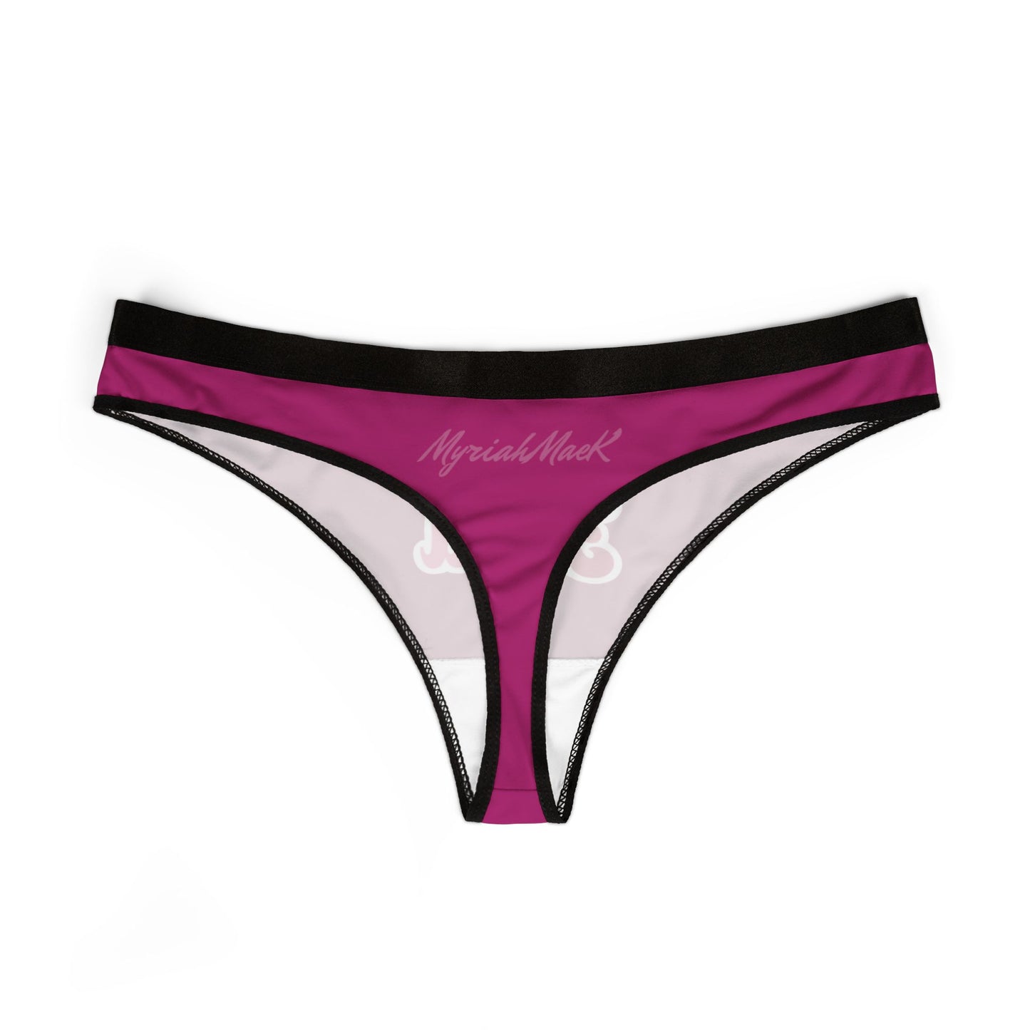 Be For Real Women's Thongs (AOP)