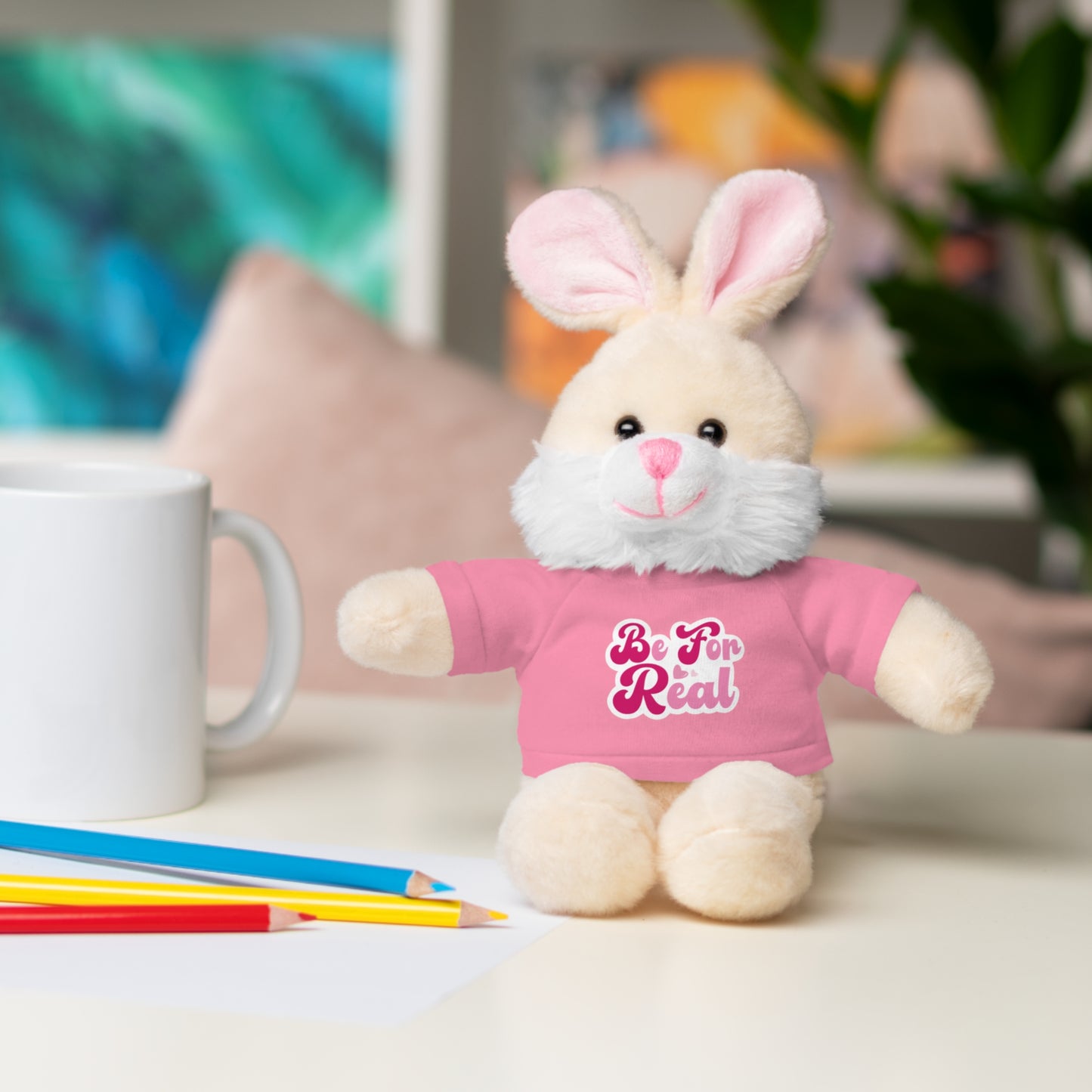 Be For Real Stuffed Animals with Tee
