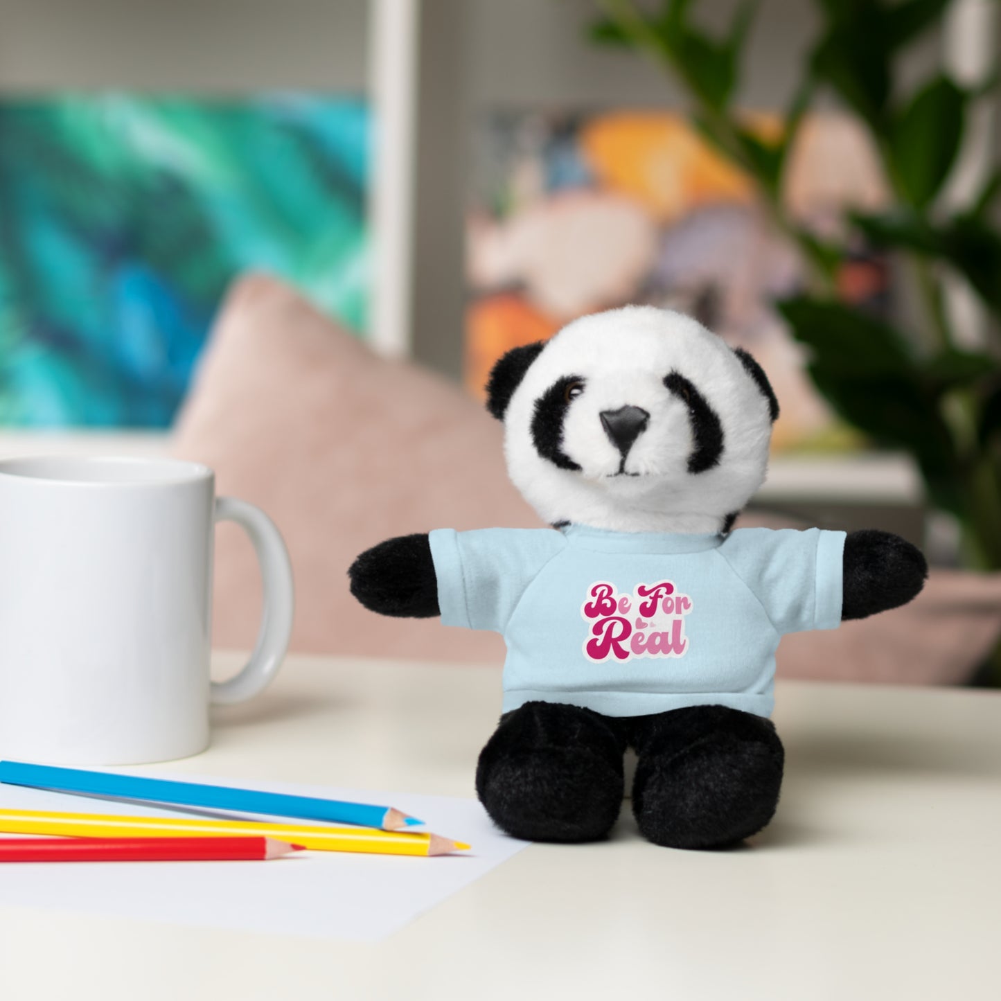 Be For Real Stuffed Animals with Tee