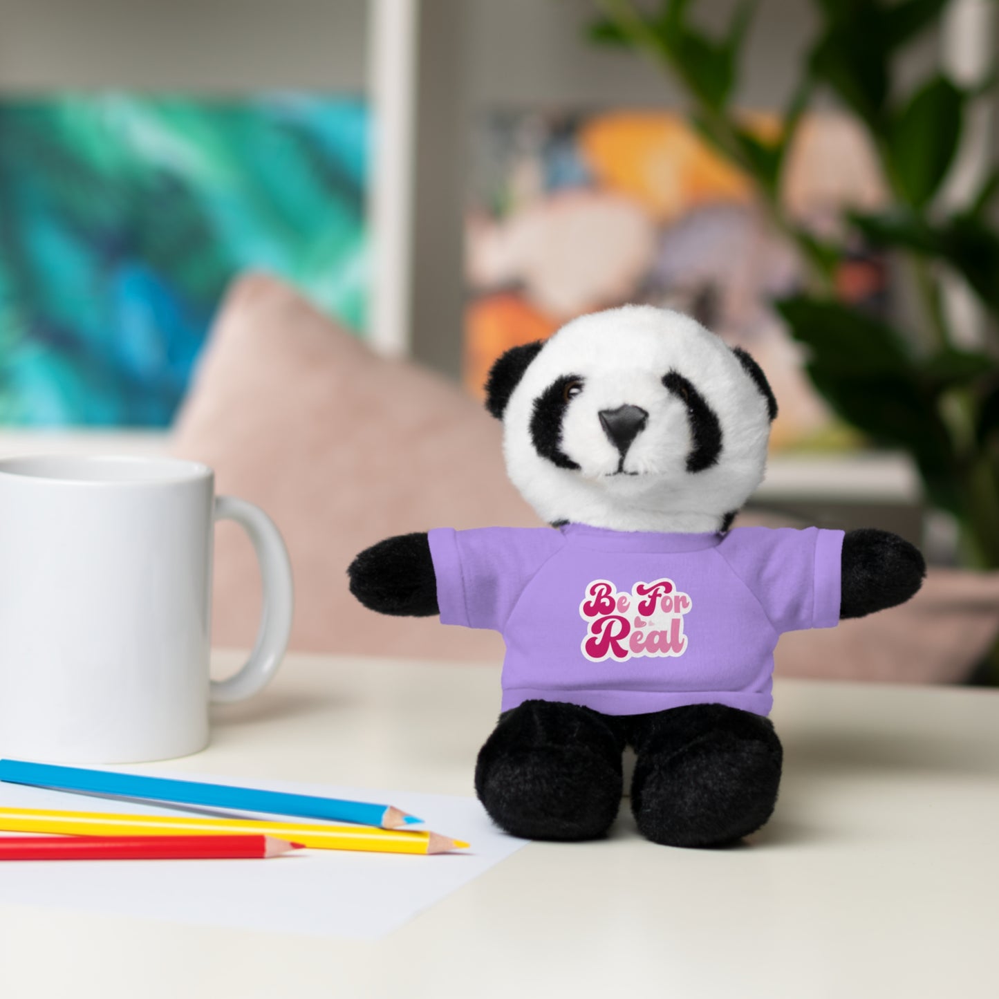 Be For Real Stuffed Animals with Tee
