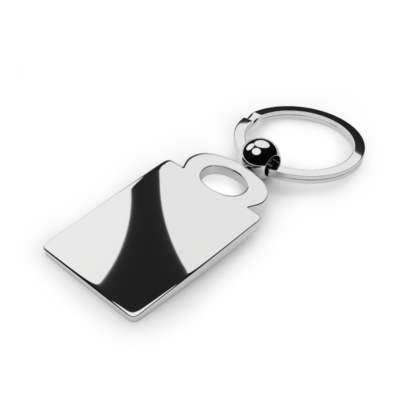 Be For Real Rectangle Photo Keyring