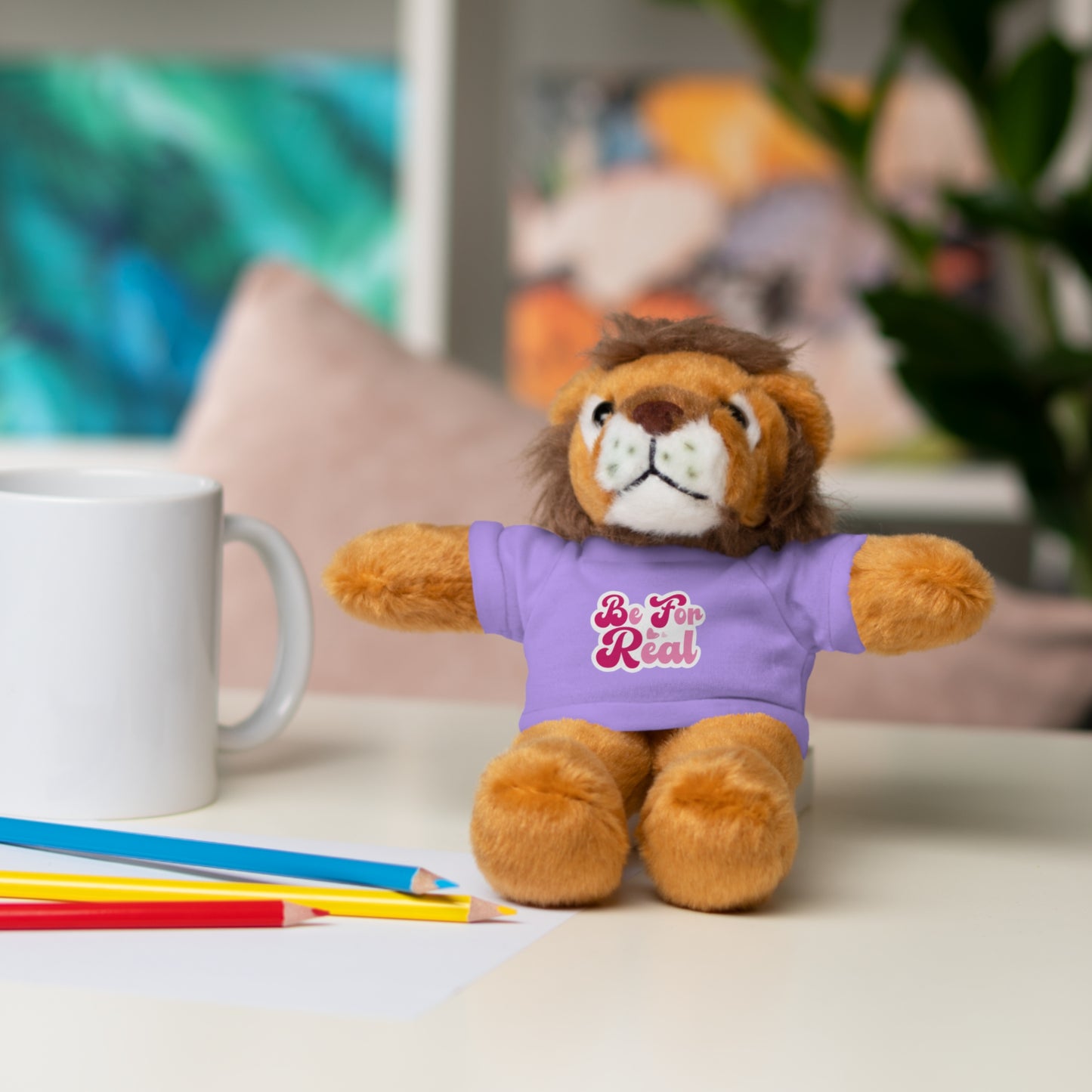 Be For Real Stuffed Animals with Tee