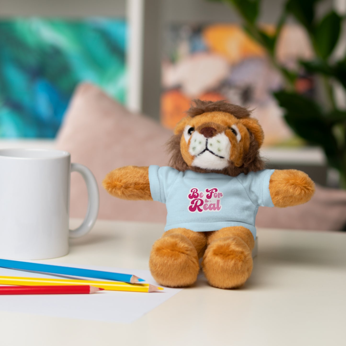 Be For Real Stuffed Animals with Tee