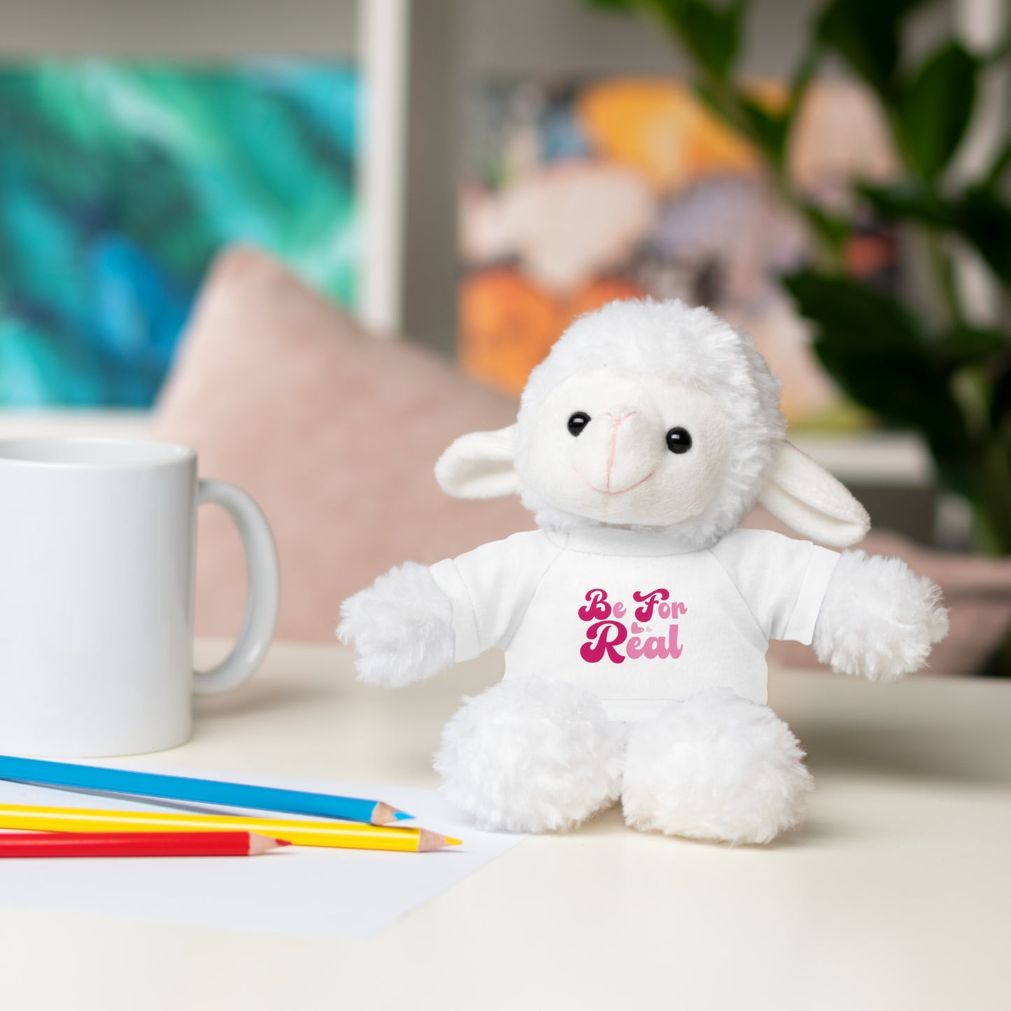 Be For Real Stuffed Animals with Tee