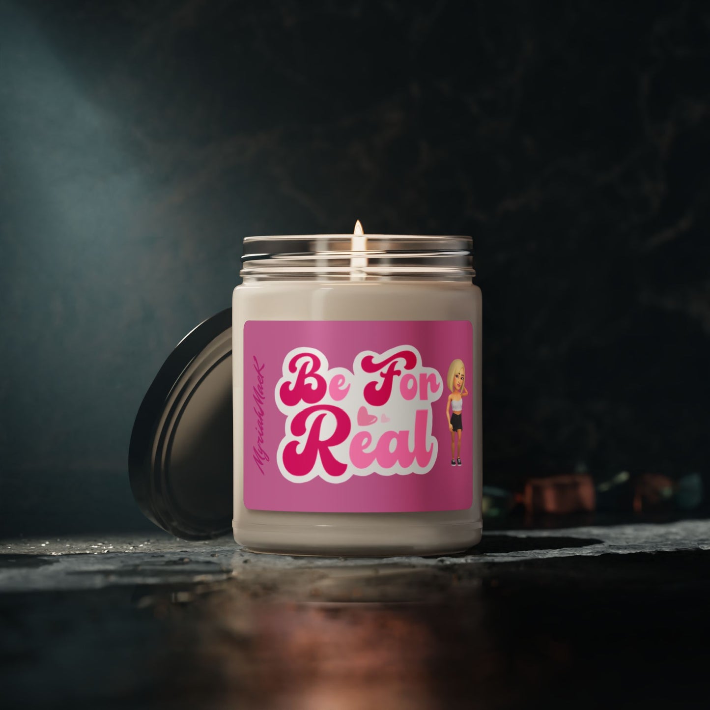 Be For Real Scented Soy Candle, 9oz